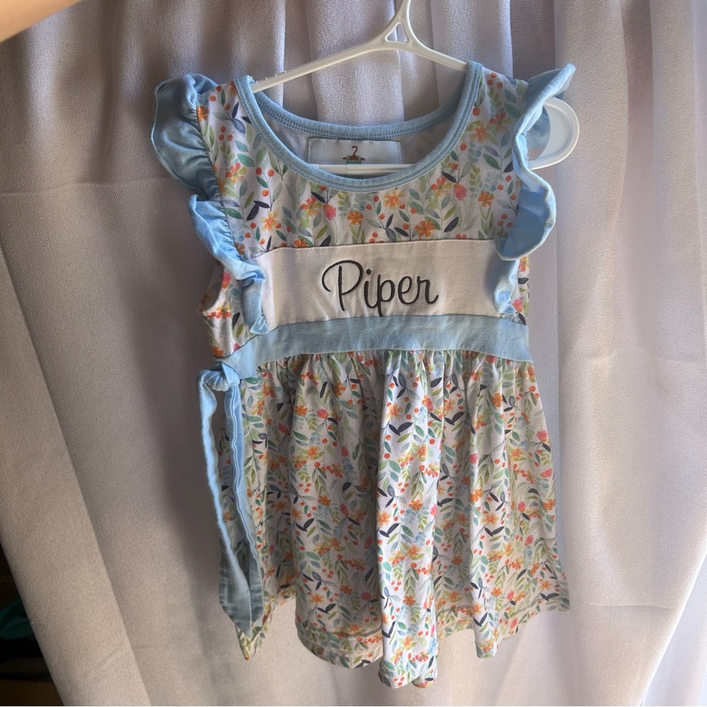 “Piper” embroidered dress